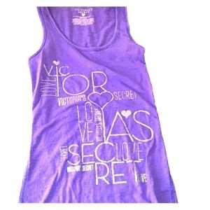 Victoria's Secret purple tank top xs